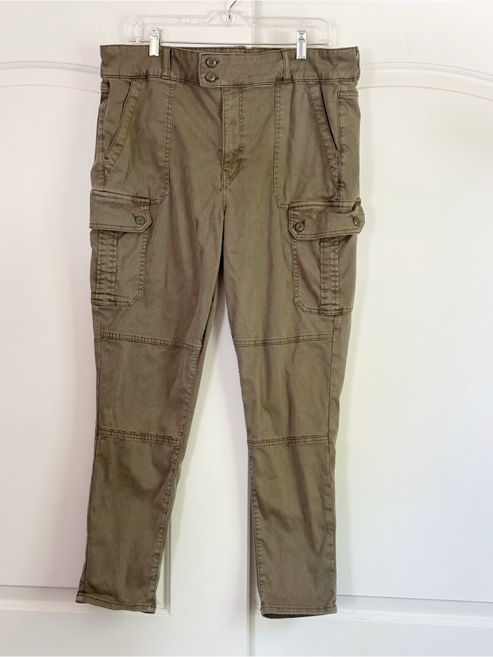 American Eagle Outfitters Olive Green Hi-Rise Leggings Women's Pants